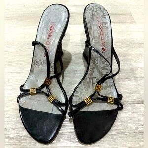 VERSACE RARE VINTAGE SANDAL WEDGES